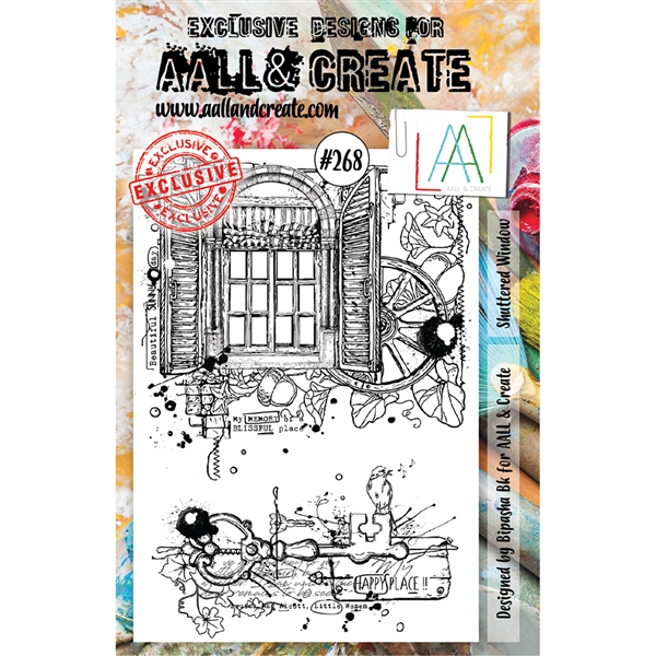 AALL & Create A5 Stamp Set - Shuttered Window #268