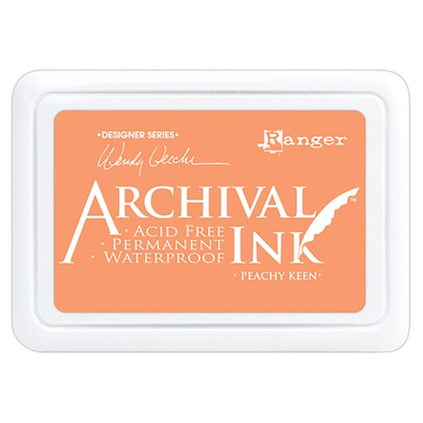 Ranger Wendy Vecchi Archival Ink Pad - Peachy Keen AID81852
