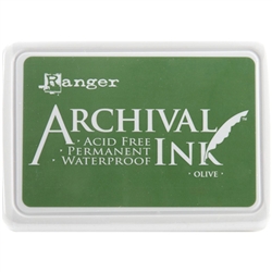 Ranger Archival #0 Ink Pad- Olive AIP31482