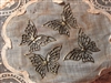 Bronze Tone Butterfly Set of 4