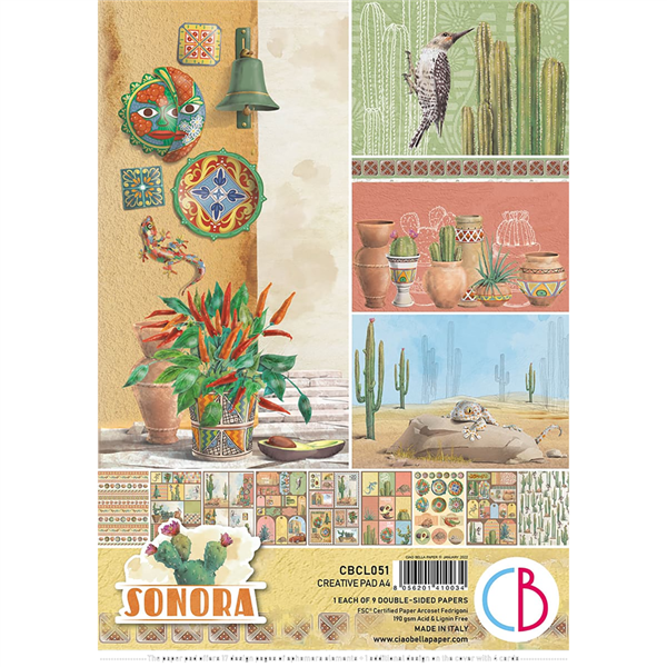 Ciao Bella - Sonora A4 Paper Pad CBCL051