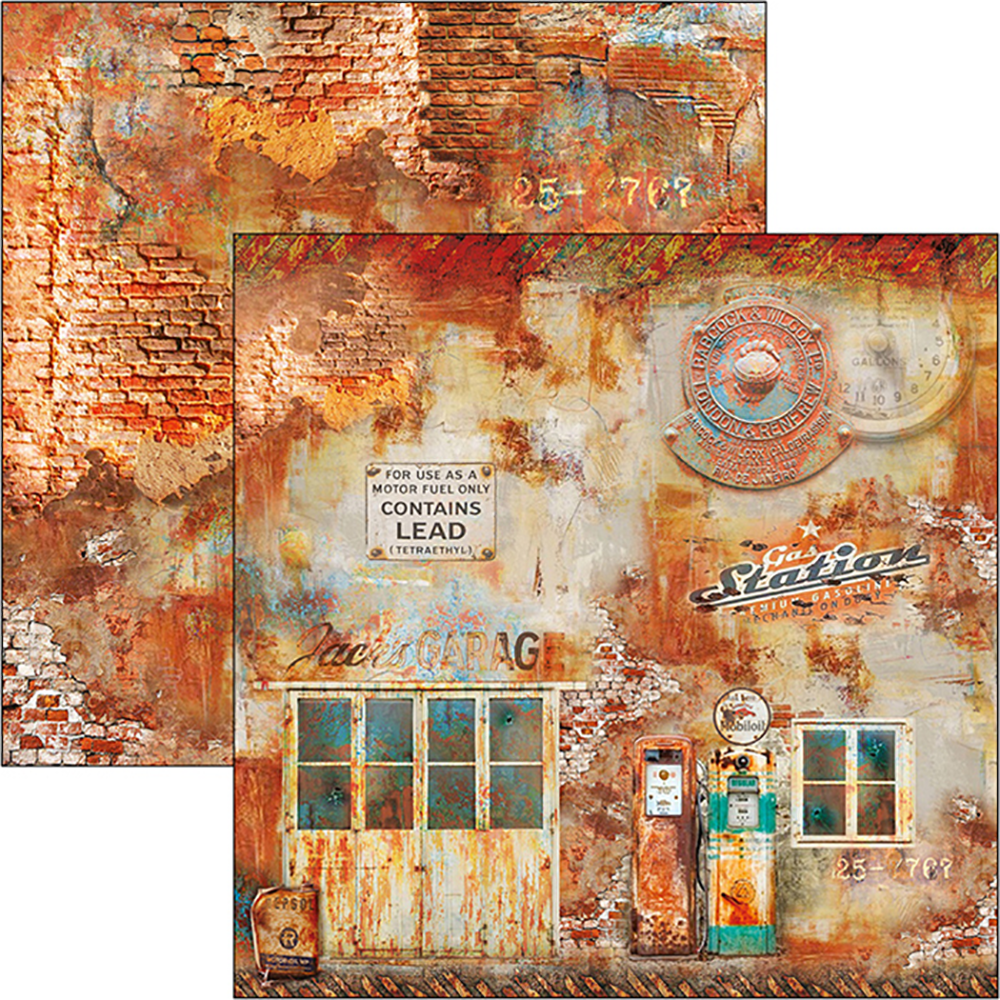 Ciao Bella - Collateral Rust 12x12 Paper Pad CBPLE026 Limited Edition