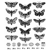 Stampers Anonymous Tim Holtz Stamp Set - Moth Study CMS436