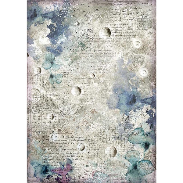 Stamperia - A4 Rice Paper Sheet - Cosmos Astral DFSA4386
