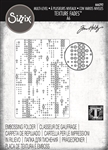 Sizzix Everyday Collection Tim Holtz Multi-Level Texture Fades Embossing Folder - Dotted 666292