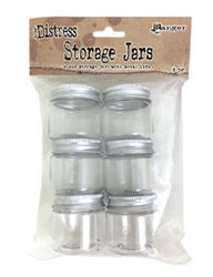 Tim Holtz Distress Storage Jars 6 Pack TDA58083