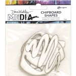 Dina Wakley Media Chipboard Shapes - Basics  MDA65913