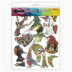 Ranger Dylusions Collage Sheets Christmas DYA76933