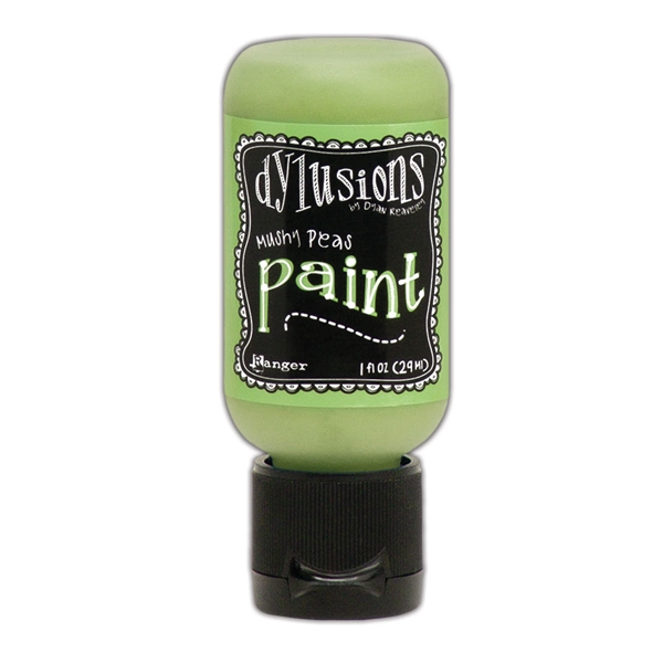 Ranger Dylusions Paint 1oz Flip Cap - Mushy Peas DYQ70566