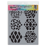 Ranger Dylusions Stencil, Large - Quilt-n-More DYS78043