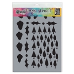 Ranger Dylusions Stencil, Large - Tree Border DYS78050