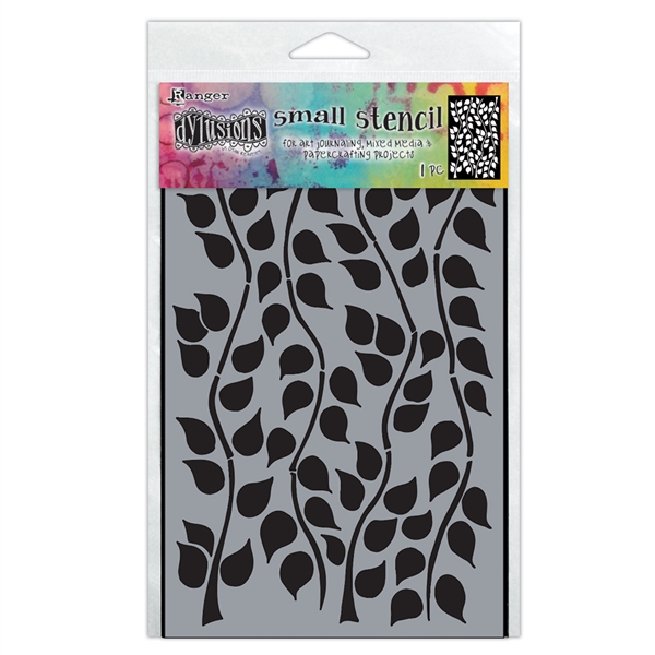 Ranger Dylusions Stencil, Small - Leaf it Out DYS79859