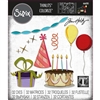 Sizzix Everyday Collection Tim Holtz Thinlits Die Set - Celebrate, Colorize 666285