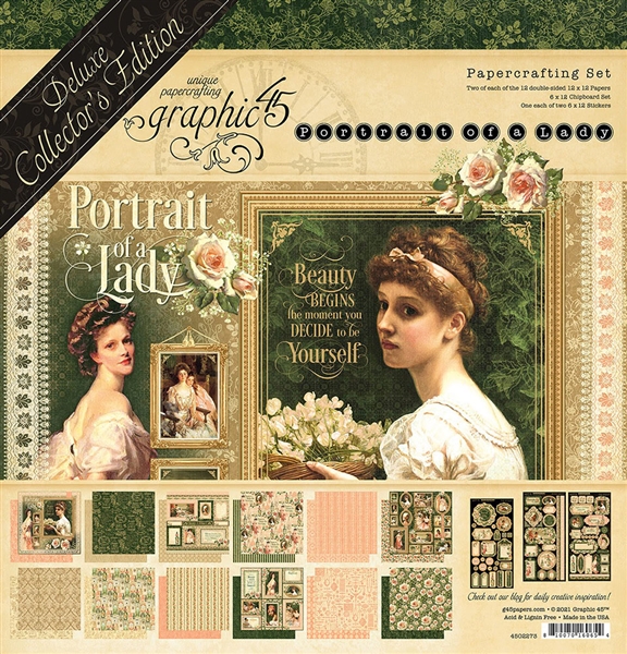 Graphic 45 Portrait of a Lady Deluxe Collector's Edition 4502273