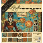 Graphic 45 - Steampunk Spells 8x8 Pad Deluxe Collector's Edition 4502479