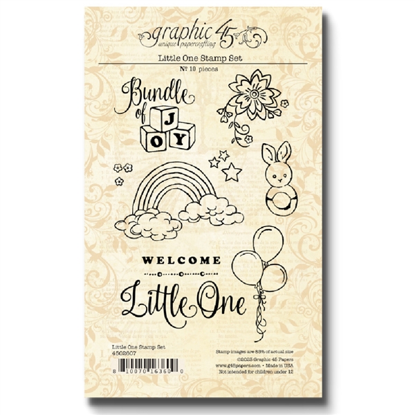 Graphic 45 - Little One Stamp Set 4502607
