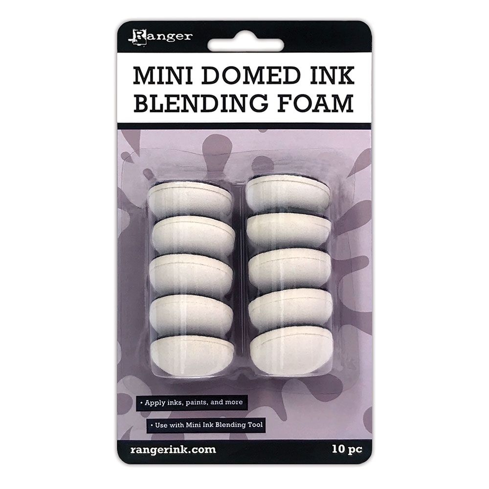 Ranger Mini Domed Ink Blending Foam 10pc IBT77176