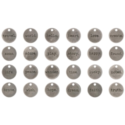 Tim Holtz Idea-ology Typed Tokens TH93203