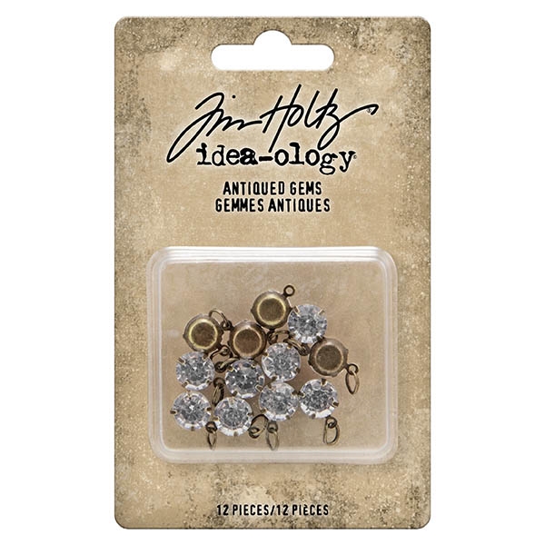 Advantus Tim Holtz Idea-ology Antiqued Gems TH94033