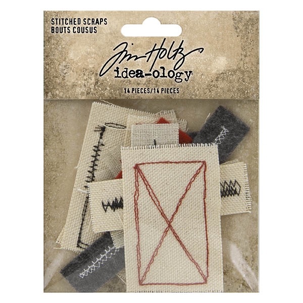 Advantus Tim Holtz Idea-ology Stitched Scraps TH94035