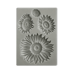 Stamperia Sunflower Art Silicon Mold A6 Sunflower KACM09