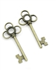 Bronze Keys - Set of 2