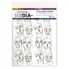 Ranger Dina Wakley MEdia Collage Tissue - Church Doodles MDA77862