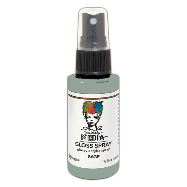 Ranger Dina Wakley MEdia Gloss Spray - Sage MDO76520