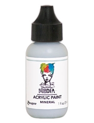 Dina Wakley Heavy Body Acrylic Paint - Mineral - 1oz Bottle