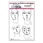 Ranger Dina Wakley MEdia Stamps - Church Doodles MDR77756