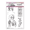 Ranger Dina Wakley MEdia Stamps - Perfect to Me MDR81265