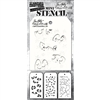 Stampers Anonymous Tim Holtz Mini Layering Stencils Set Halloween - MST056