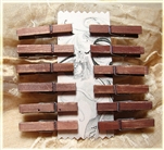 Mini Distressed Clothes Pins - 1.87 Inches - Set of 12