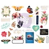 Prima Marketing Painted Floral - Chipboard Stickers 656263