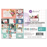 Prima Marketing Painted Floral - 4x6 Journaling Cards 656294