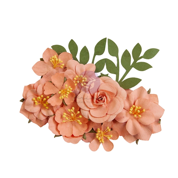 Prima Marketing Painted Floral Flowers - Orange Blossom 658557