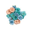 Prima Marketing Painted Floral Flowers - Mixed Colors 658571