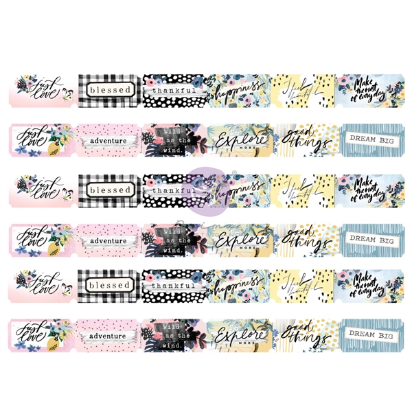 Prima Marketing Spring Abstract Collection - Collection Tickets 661601