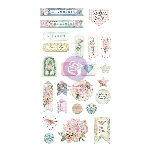 Prima Marketing The Plant Department Collection Puffy Stickers 662042