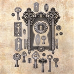 Prima Finnabair Moulds - Lock & Keys 969387