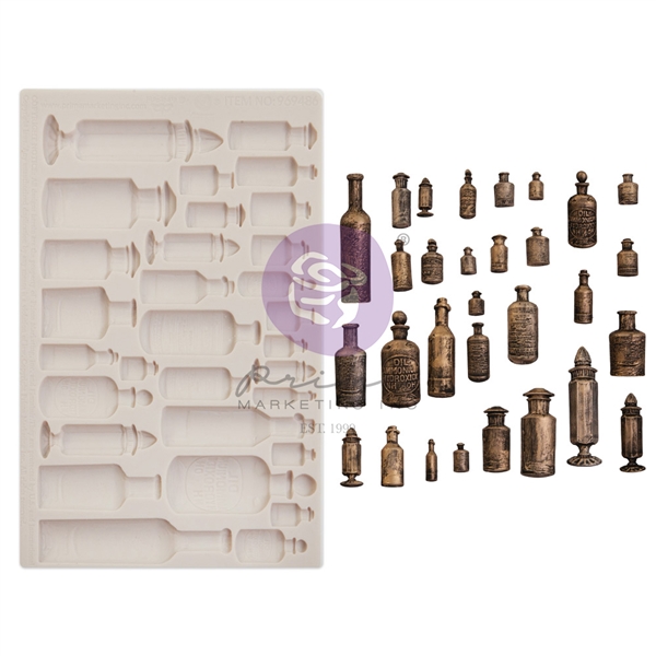 Prima Finnabair Moulds - Apothecary Bottles 969486