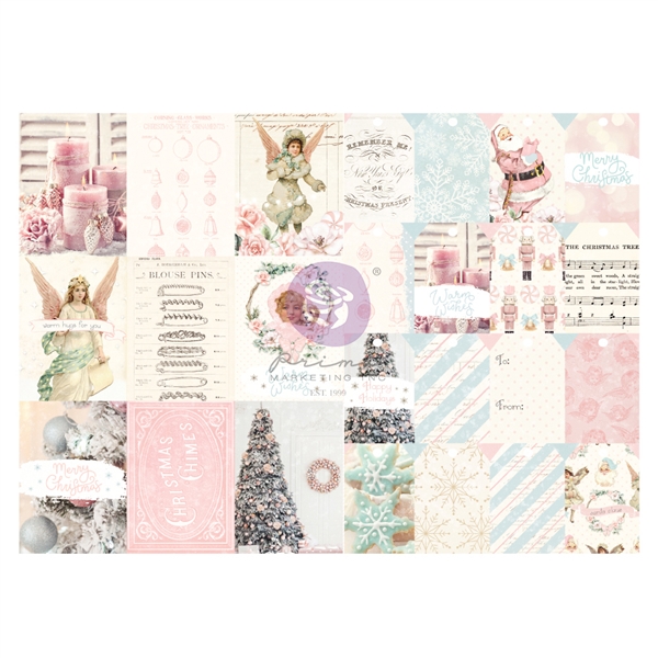 Prima Marketing Christmas Sparkle Collection - Rice Paper 997885
