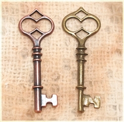 Bronze and Copper Metal Keys