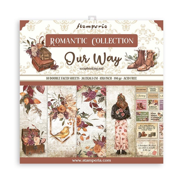 Stamperia - Our Way 8x8 Papers SBBS64