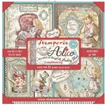 Stamperia Alice Through the Looking Glass - 12x12 22pk SBBXL12