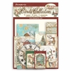 Stamperia Cards Collection - Christmas Greetings SBCARD18