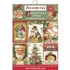 Stamperia Christmas Vintage Cards Pad 4.5"X6.5" 24/Pkg