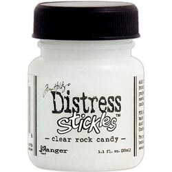Tim Holtz Distress Stickles Clear Rock Candy Glitter Glue 1.1oz- TDR35886