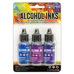 Ranger Tim Holtz Alcohol Ink Kit indigo/Violet Spectrum TAK69775