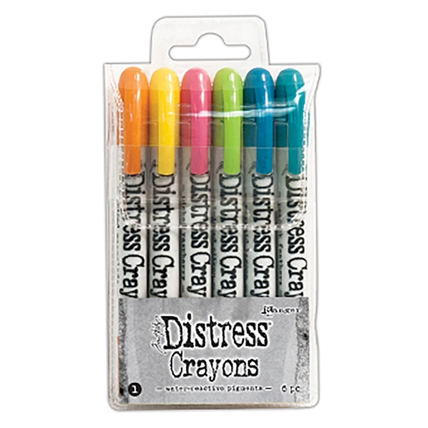 Ranger Tim Holtz Distress Crayons - Set #1 TDBK47902